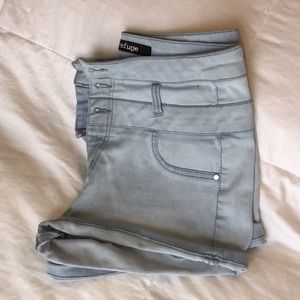 Charlotte Russe Refuge High Waisted Shorts